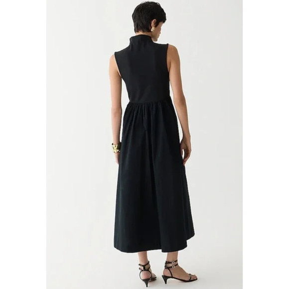 J. Crew Black Midi Dress - Picture 2 of 8